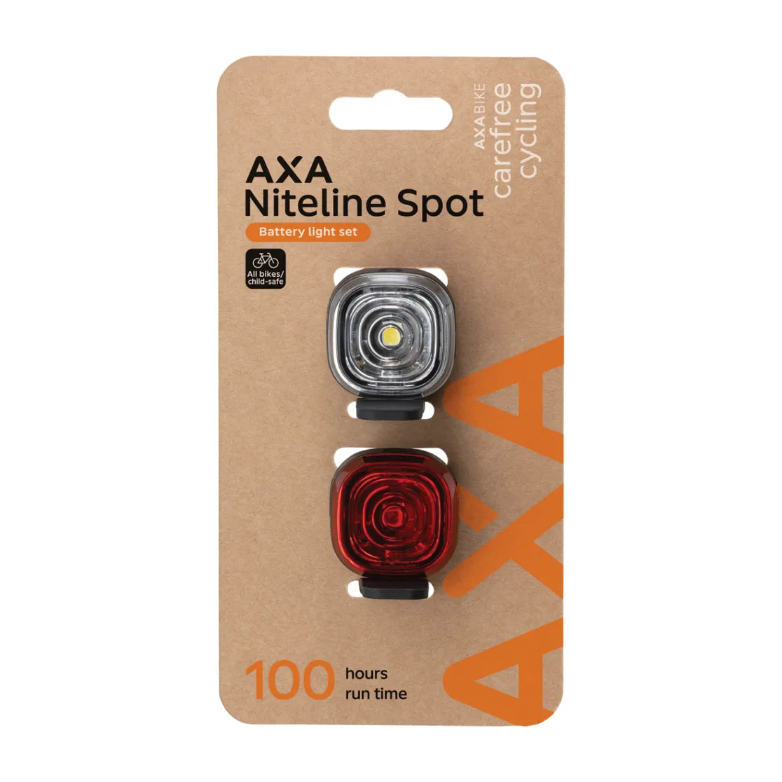 Axa Beleuchtungsset Niteline Spot Batterie
