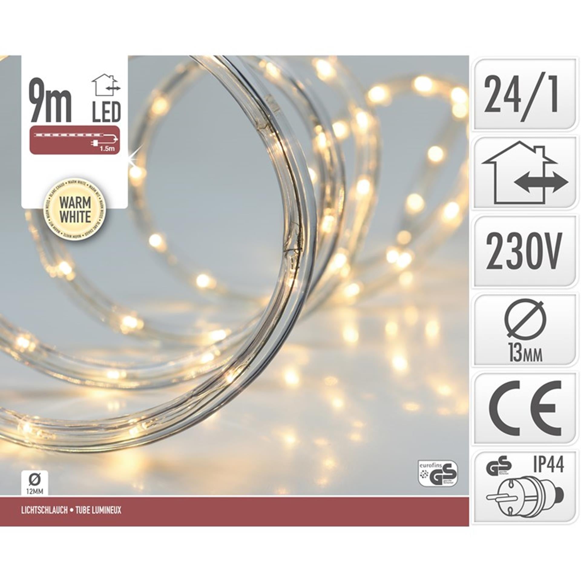 Home-Styling LED-Schlauchbeleuchtung 9 m warmweiß
