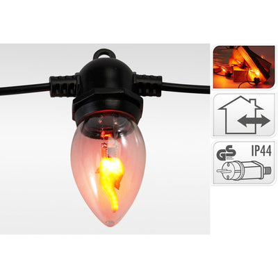 Home-Styling-Flammenbeleuchtung 10LED für den Außenbereich