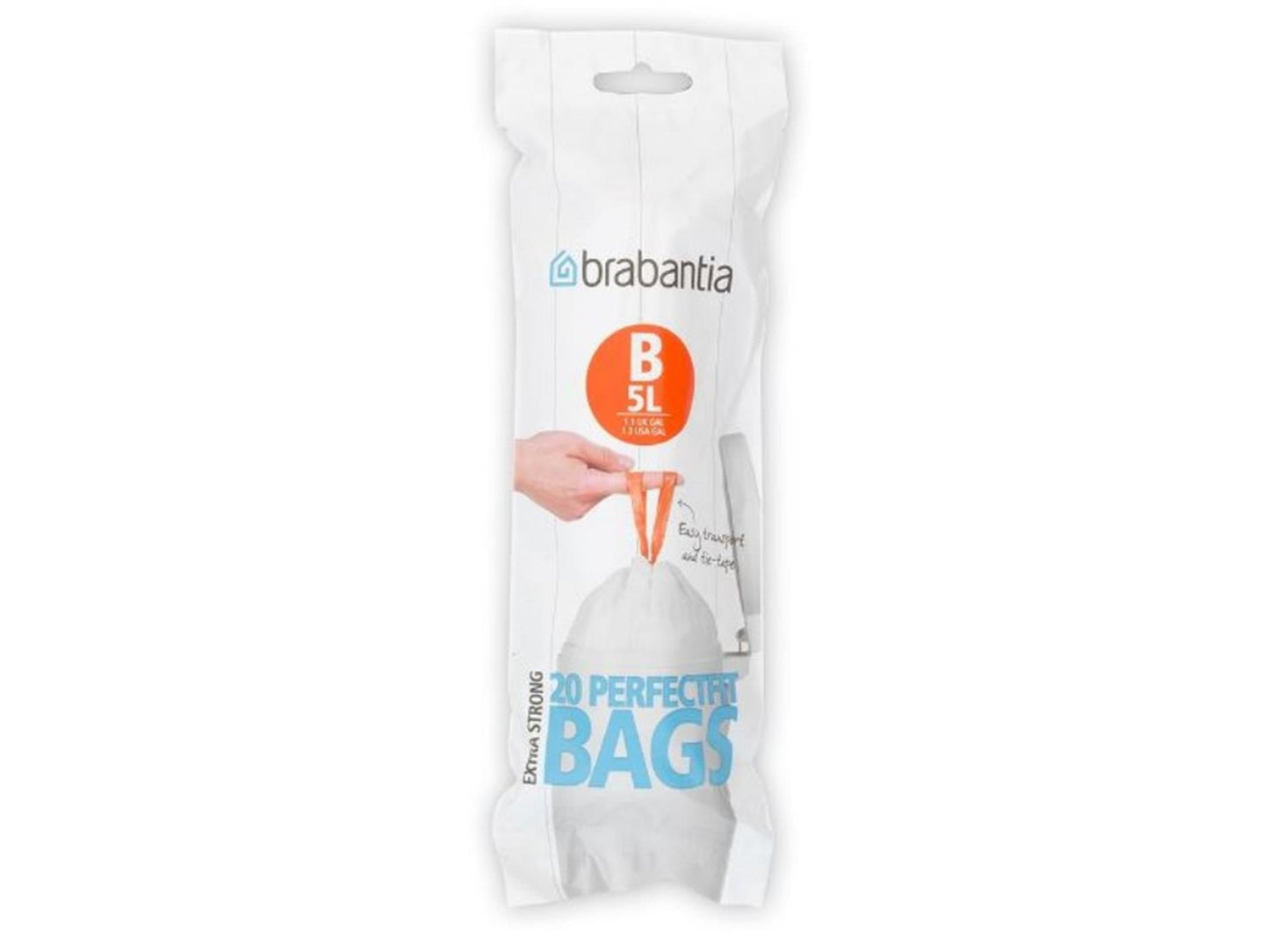 Brabantia Brabantia Perfectfit Abfallbeutel B 5l 20 Teile
