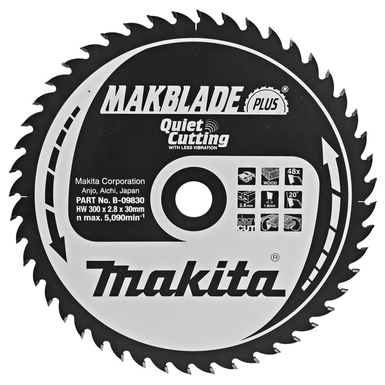 Makita Sägeblatt Q C 300x30x2,8 48t 20g