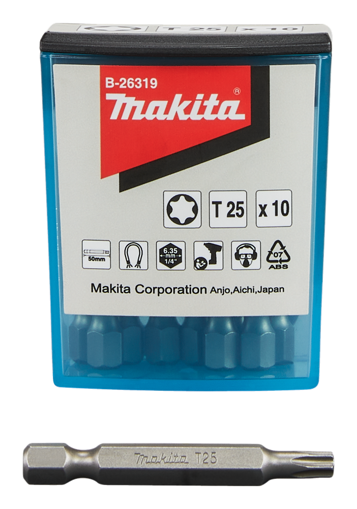 Makita Zubehör Schraubenbit T25x50mm – B-26319 – B-26319