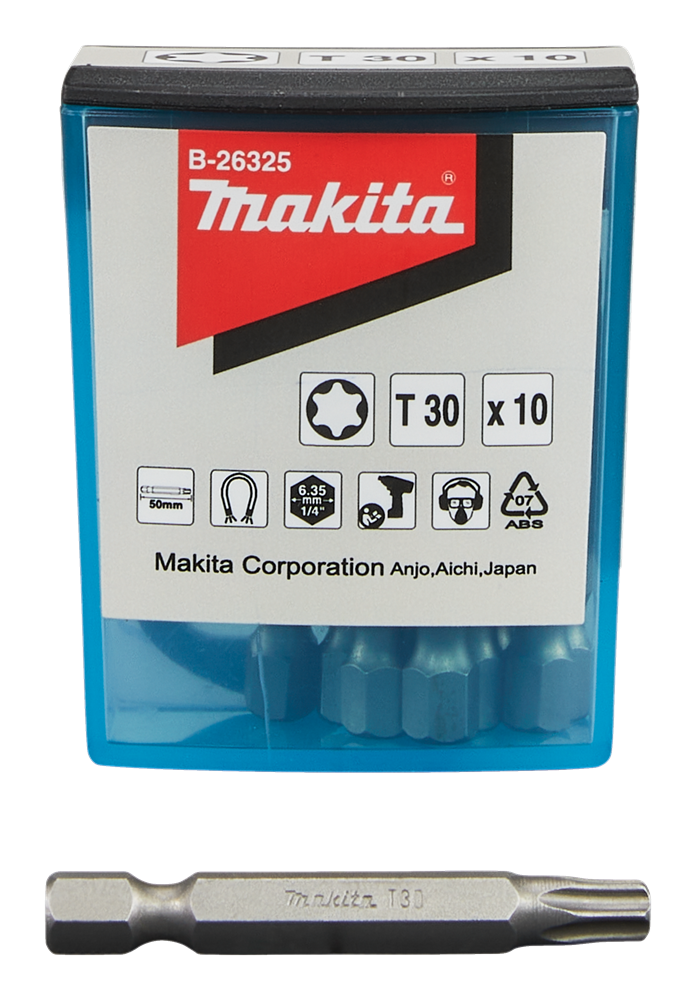 Makita Zubehör Schraubenbit T30x50mm – B-26325 B-26325