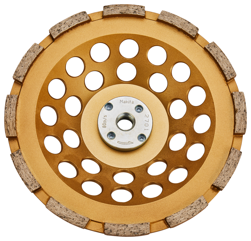 Makita Zubehör Diamanttopfscheibe 180 mm schnell – B-48599 B-48599