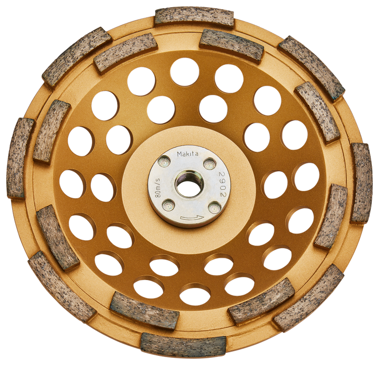 Makita Zubehör Diamanttopfscheibe 180 mm schnell – B-48608 B-48608