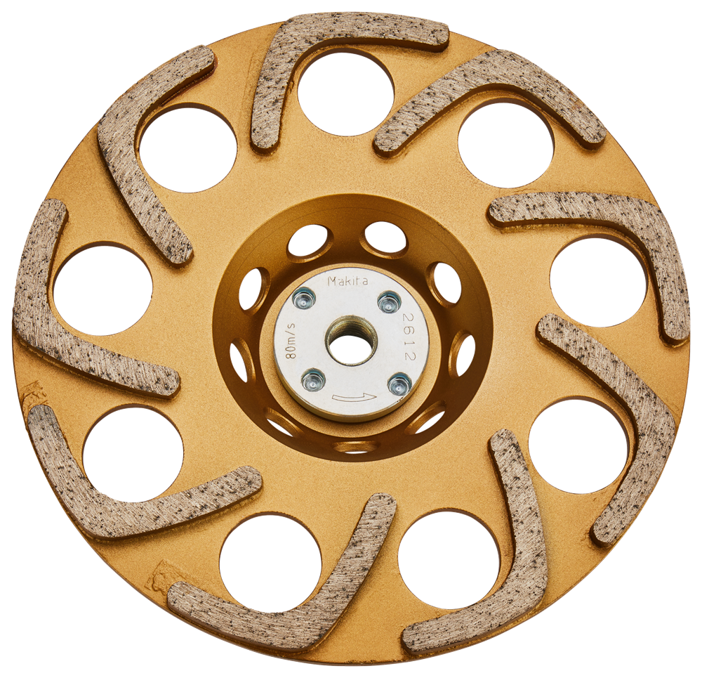 Makita Zubehör Diamanttopfscheibe 180 mm mittel – B-48614 B-48614
