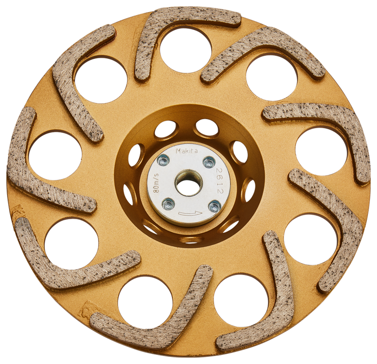 Makita Zubehör Diamanttopfscheibe 180 mm mittel – B-48614 B-48614
