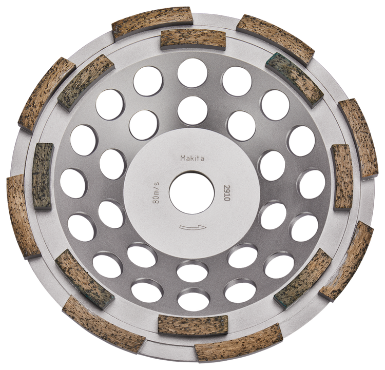 Makita Zubehör Diamanttopfscheibe 180 mm schnell – B-48642 B-48642