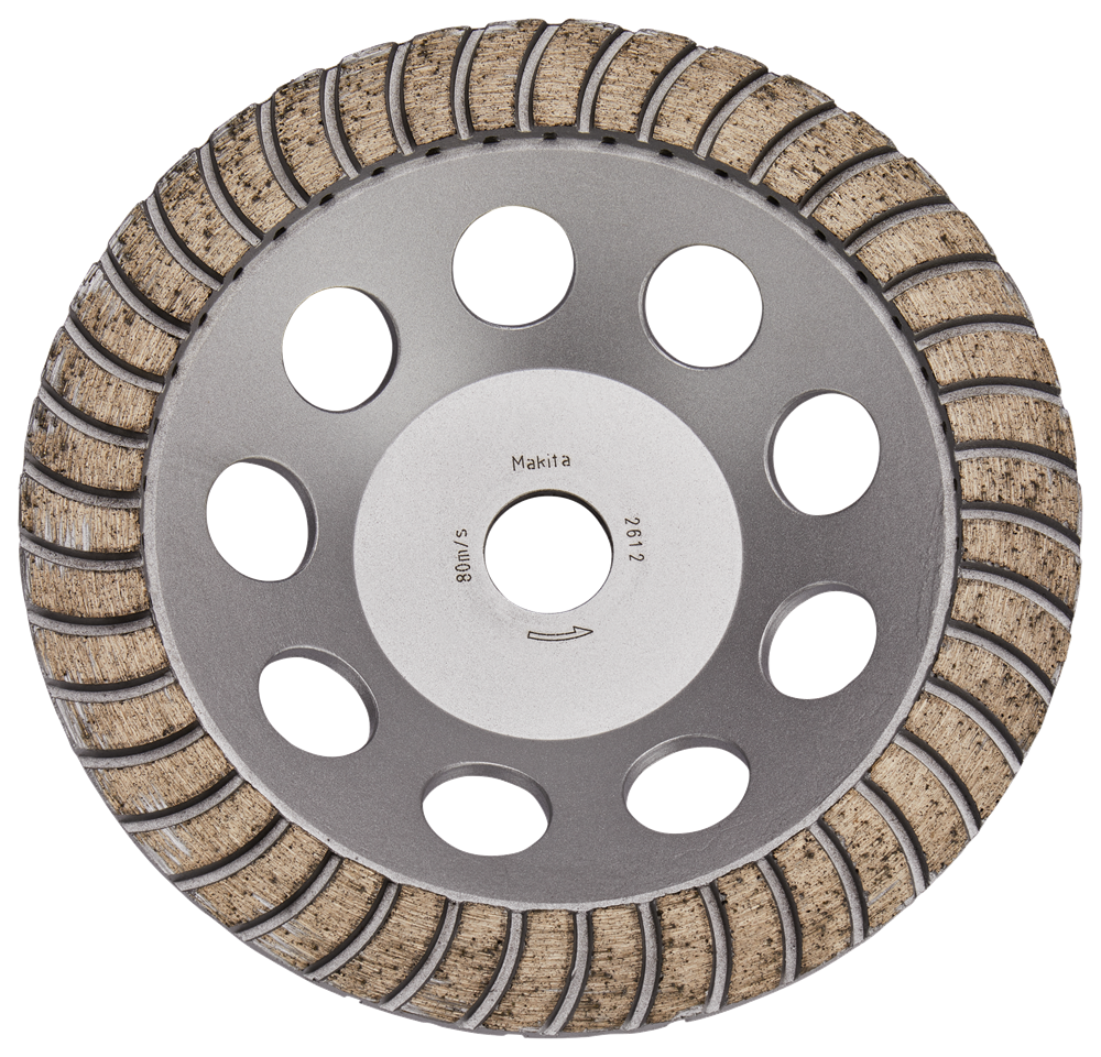 Zubehör für Makita Diamantschleiftopf 180 mm fein – B-48664 B-48664