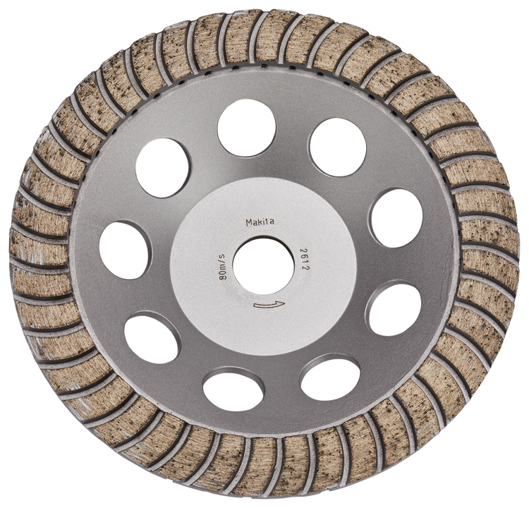 Zubehör für Makita Diamantschleiftopf 180 mm fein – B-48664 B-48664