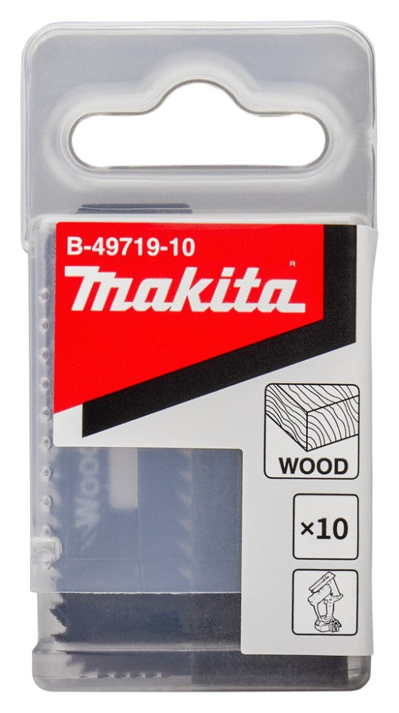 Makita Zubehör Sägeblatt Holz | 53x18x0,55mm | 10 Stück - b-49719-10 b-49719-10