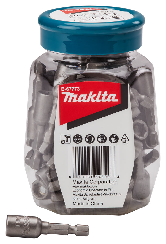 Makita-Kappe 8,0 x 55 mm 1 4 Bonbonglas – B-67773