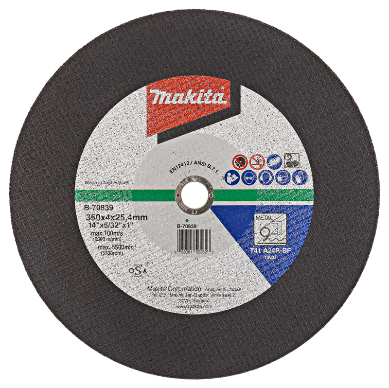 Makita Zubehör Trennscheibe Stahl – B-70839 B-70839