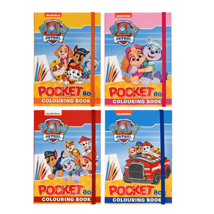 Paw Patrol Taschenmalbuch 14x10cm