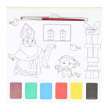 Aquarell Farbblock Sinterklaas - afbeelding 2