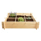 Esschert Design Gemüsegarten aus Holz mit 9 Fächern