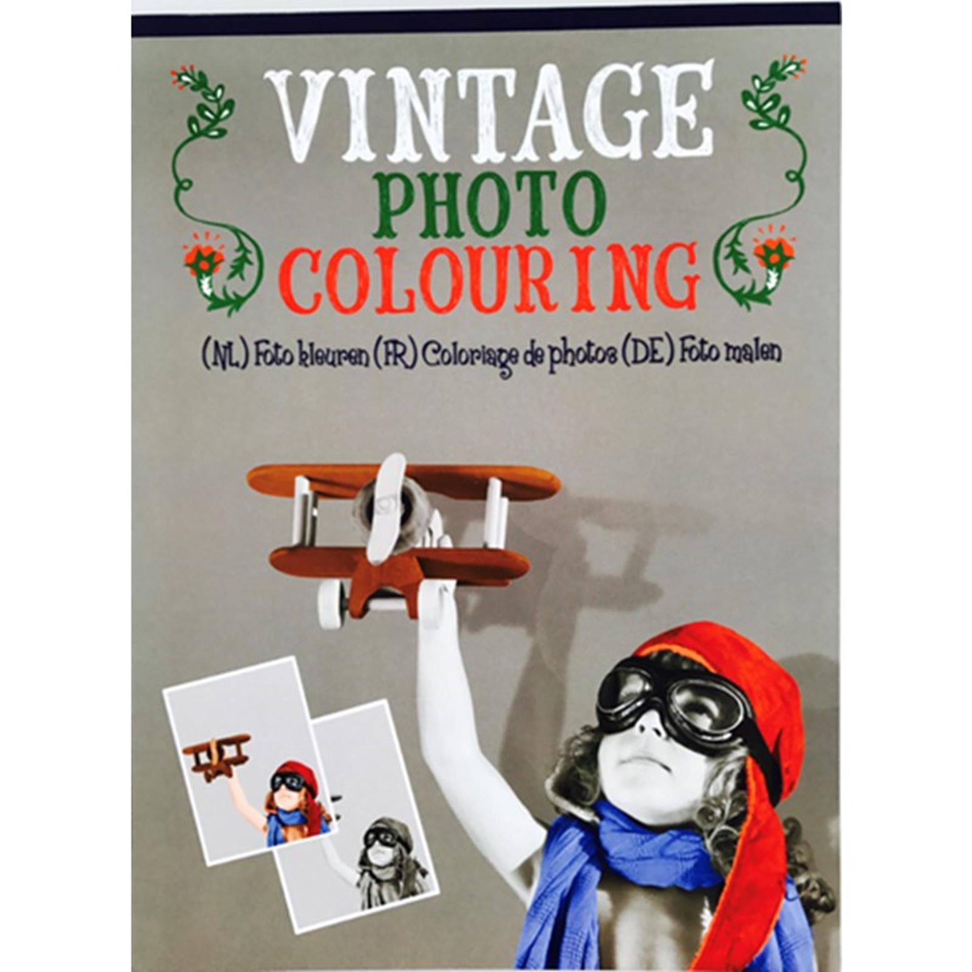 Malbuch Vintage