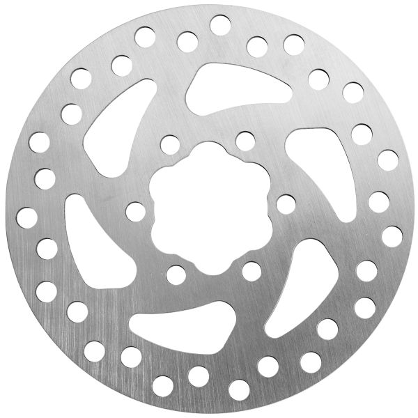 Bremsscheibe Elvedes BMX Edelstahl Ø120mm mit 6 Bremsscheibenschrauben