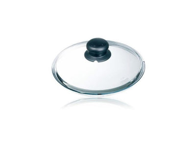 Pyrex-Deckel mit Knopf, 20 cm großes Glas