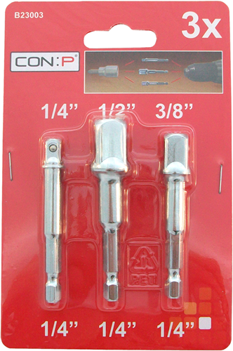 Con:p Adapterset 3 Stück – b23003