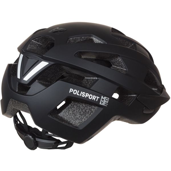 Polisport City Move Bicycle Helm L 58-61 cm Schwarz