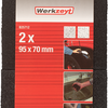Werkzeyt Scheuerschwamm (verschiedene Körnung), 2 Stück – B25712
