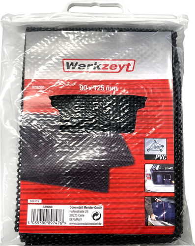 Werkzeyt Antirutschmatte 125x90cm schwarz - b29200