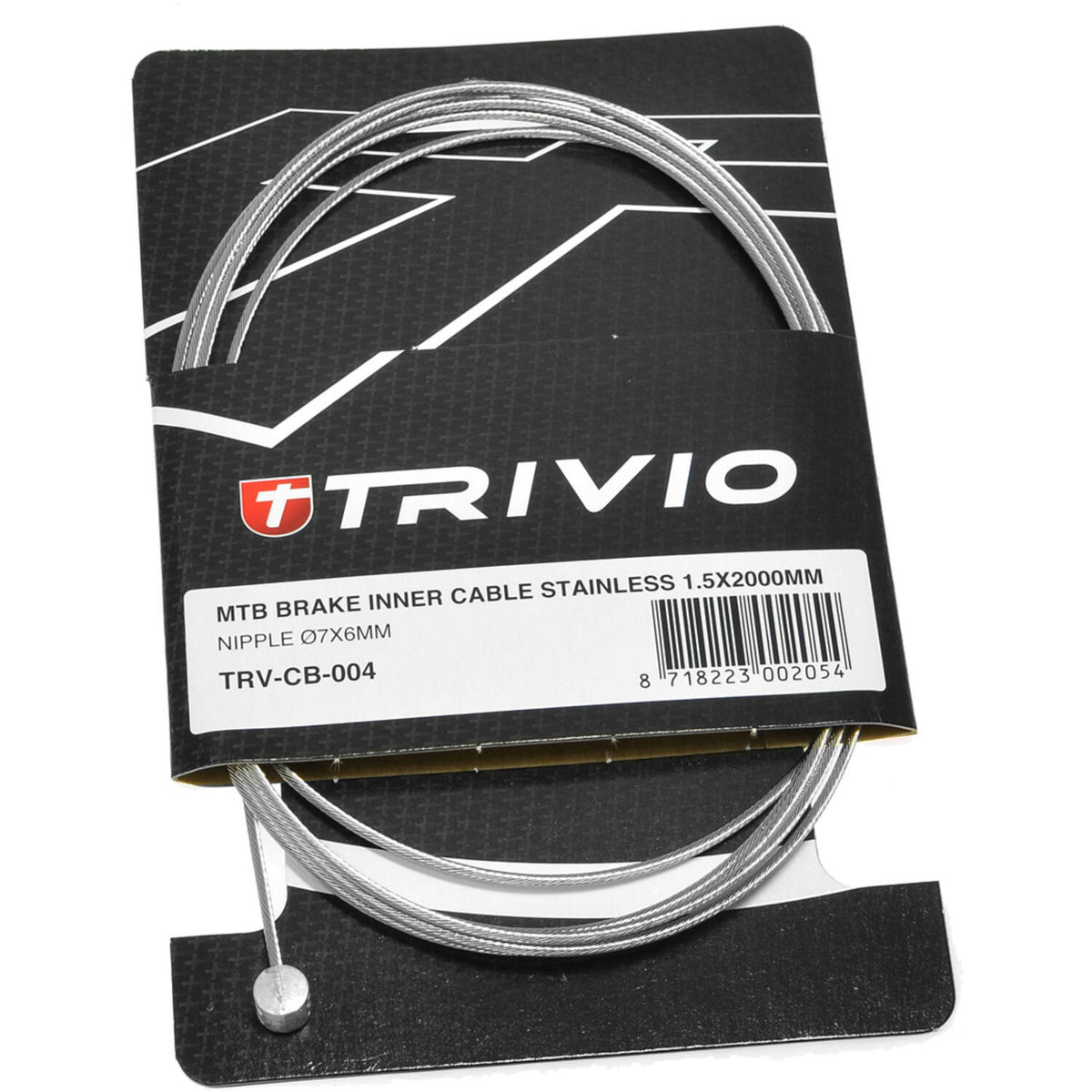Trivio - MTB-Bremsinnenzug Edelstahl 1,5x2000mm - 20 Stk.