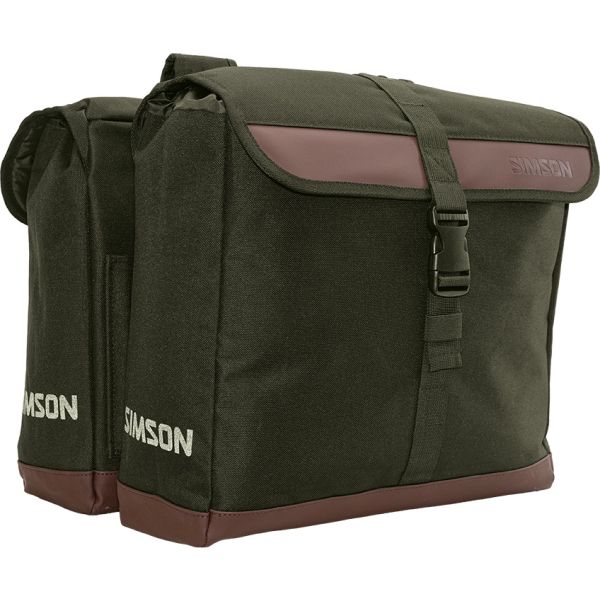 Simson Doppeltasche Urban 35l olivgrün