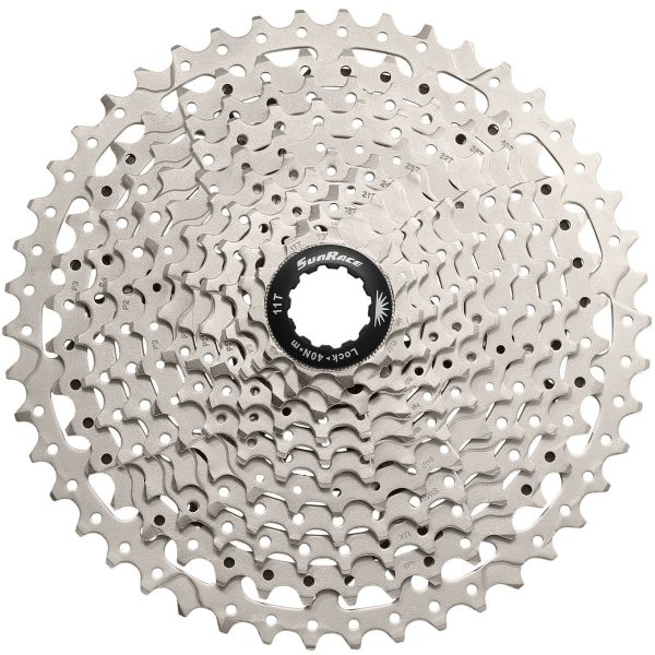 Sunrace CSMS8 Kassette 11 Geschwindigkeit 11-40t. Silber