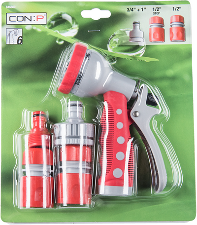 Con:p Set Spritzpistole + Verbindungsstücke – B45660