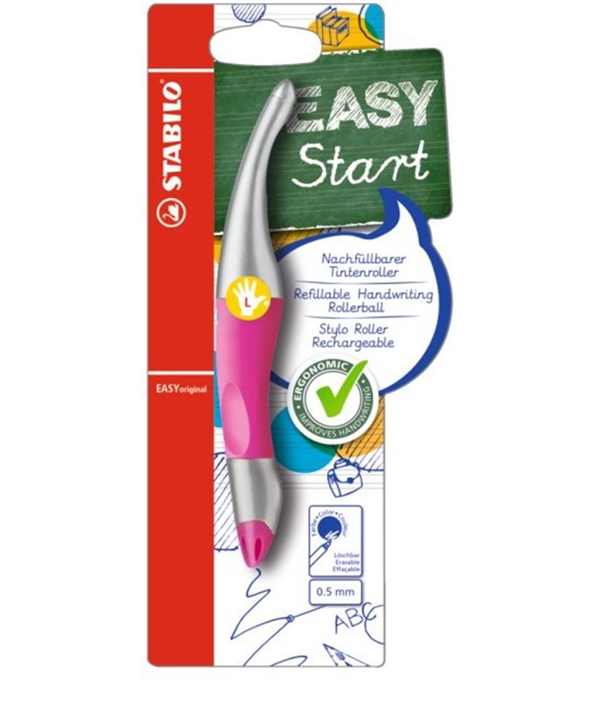 STABILO EASYoriginal Linkshänder – Pink Metallic