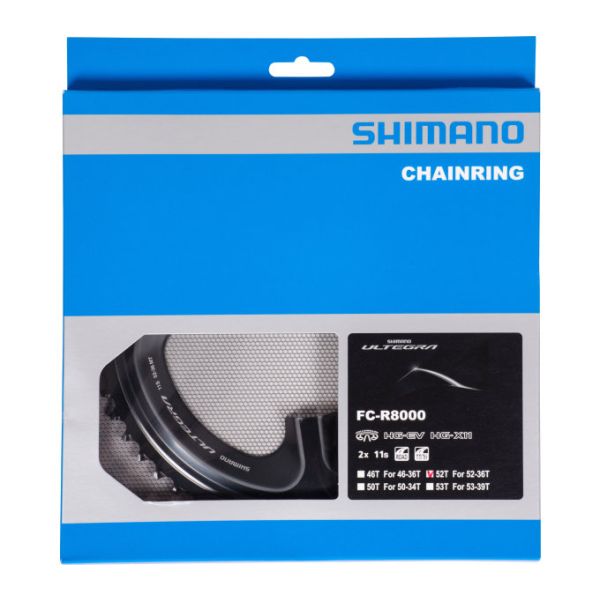 Shimano Kettenblatt Ultegra 11V 52T Y1W898030 FC-R8000