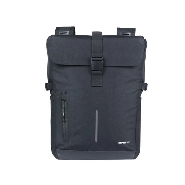 Basilikum Doppelrad Achse Bewegung 30 Liter 16 x 27 x 38 cm Schwarz