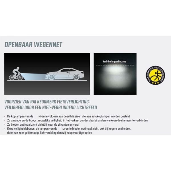 Beleuchtungsset VDO Eco Light M90 USB + Rot plus USB