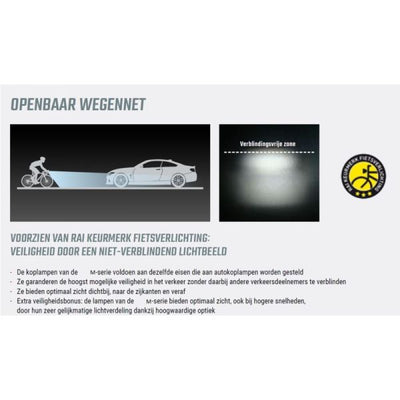 Beleuchtungsset VDO Eco Light M90 USB + Rot plus USB