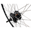 Shimano Hinterrad 28 Zoll Nexus 7 Nabe (schwarz) – Zac2000 Felge (schwarz silber) mit Edelstahlspeichen – für Scheibenbremse