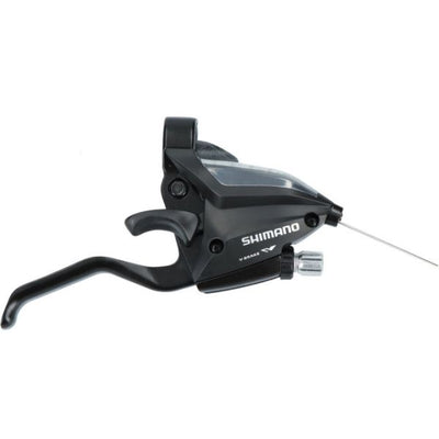 Shimano Versteller (rechts) mit Bremshebel 8-Geschwindigkeit St-Ef500 2 Finger schwarz