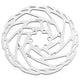Tektro Rotor TR180-54 Ø180 2,3 mm Silber