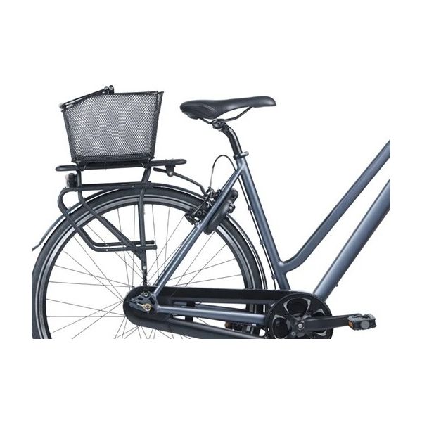 Basilikum Fahrradkorb Basis Multy System NX 13 Liter 25 x 33 x 16 cm - Schwarz