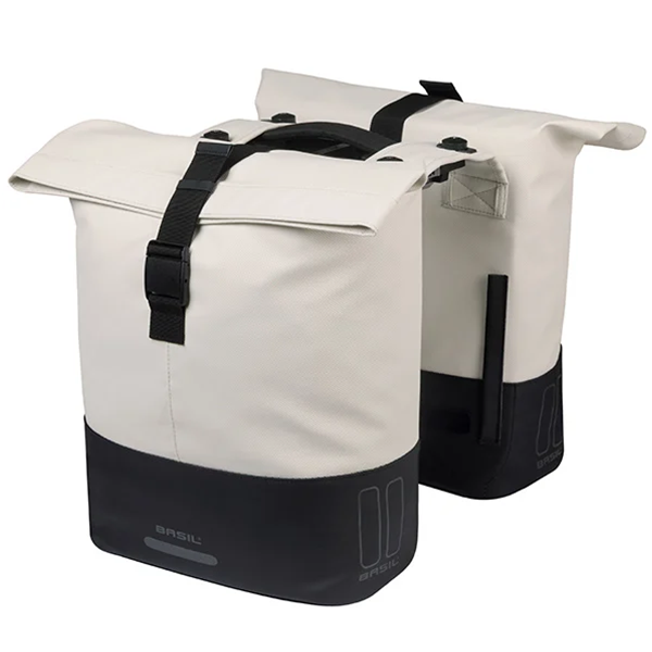 Basil Bag Cove doppelt weiß schwarz | Mike | 32l