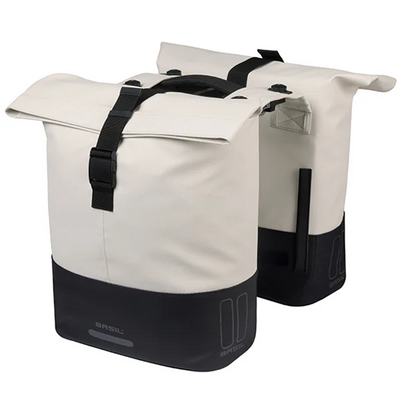 Basil Bag Cove doppelt weiß schwarz | Mike | 32l