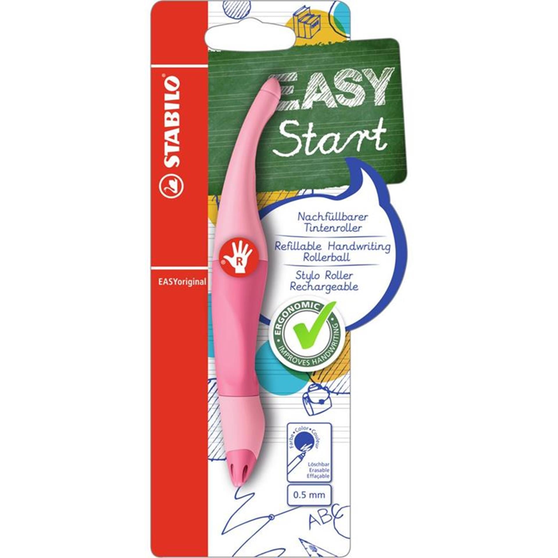 Stabilo Easyoriginal Pastell Right -Handed - Pink Pulver