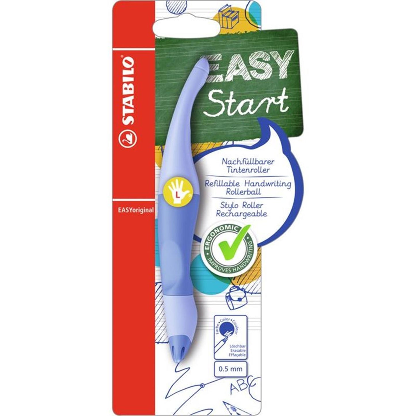 Stabilo Easyoriginal Pastell Links -Handed - luftig blau