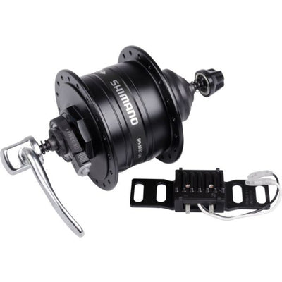 Shimano Dynamonaaf HD-3D37 3 Watt 32 Loch Center Lock Quick Panner Schwarz