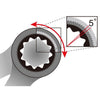 Doppelendiger Ringschlüssel-Satz 8-15mm - Schwarz