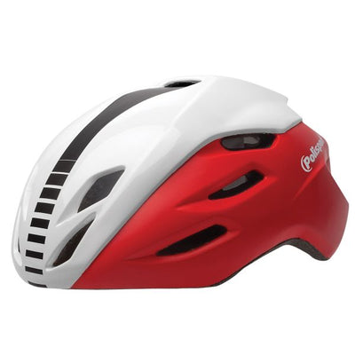 Polisport Helm Aero Road Matte Weiß Glanz Schwarz gelb L 58-61 cm