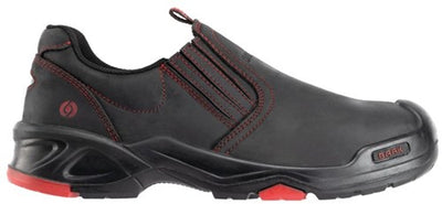 Baak Brian Slip-on 6341 S3 Arbeitsschuh | schwarz rot | Größe 41 - 4031783009092
