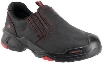Baak Brian Slip-on 6341 S3 Arbeitsschuh | schwarz rot | Größe 41 - 4031783009092