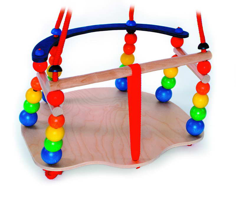 Hess Babyschaukel Deluxe (natürlicher Regenbogen)